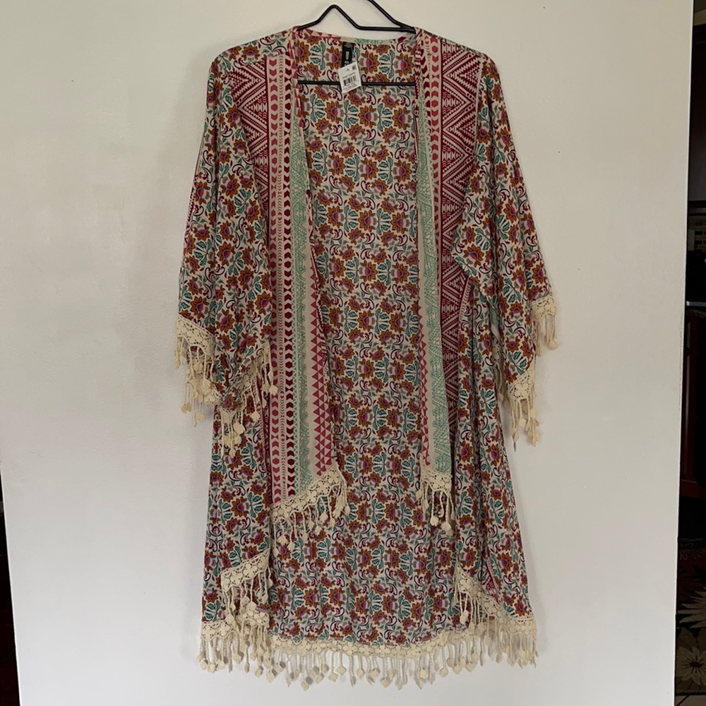 Tasseled Kimono